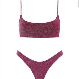 MICA GRAPE triangl suit 
Top- M
Bottoms- L
